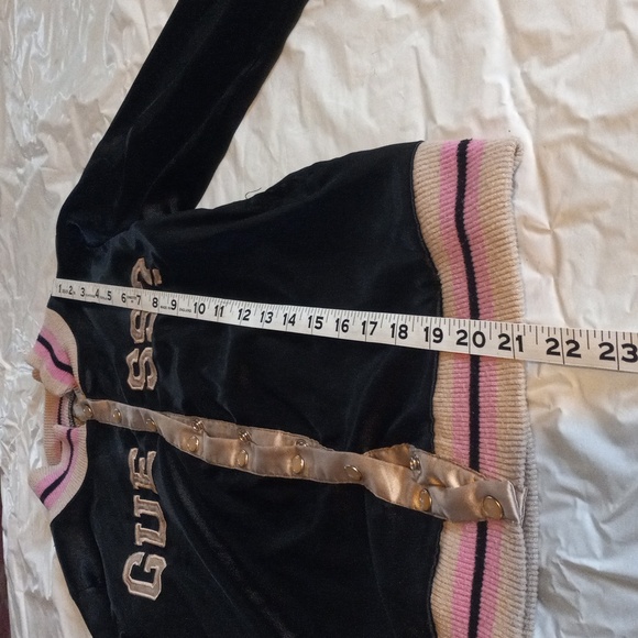 Guess 1996 Vintage Varsity Girls Jacket Size L/14 - Picture 9 of 11